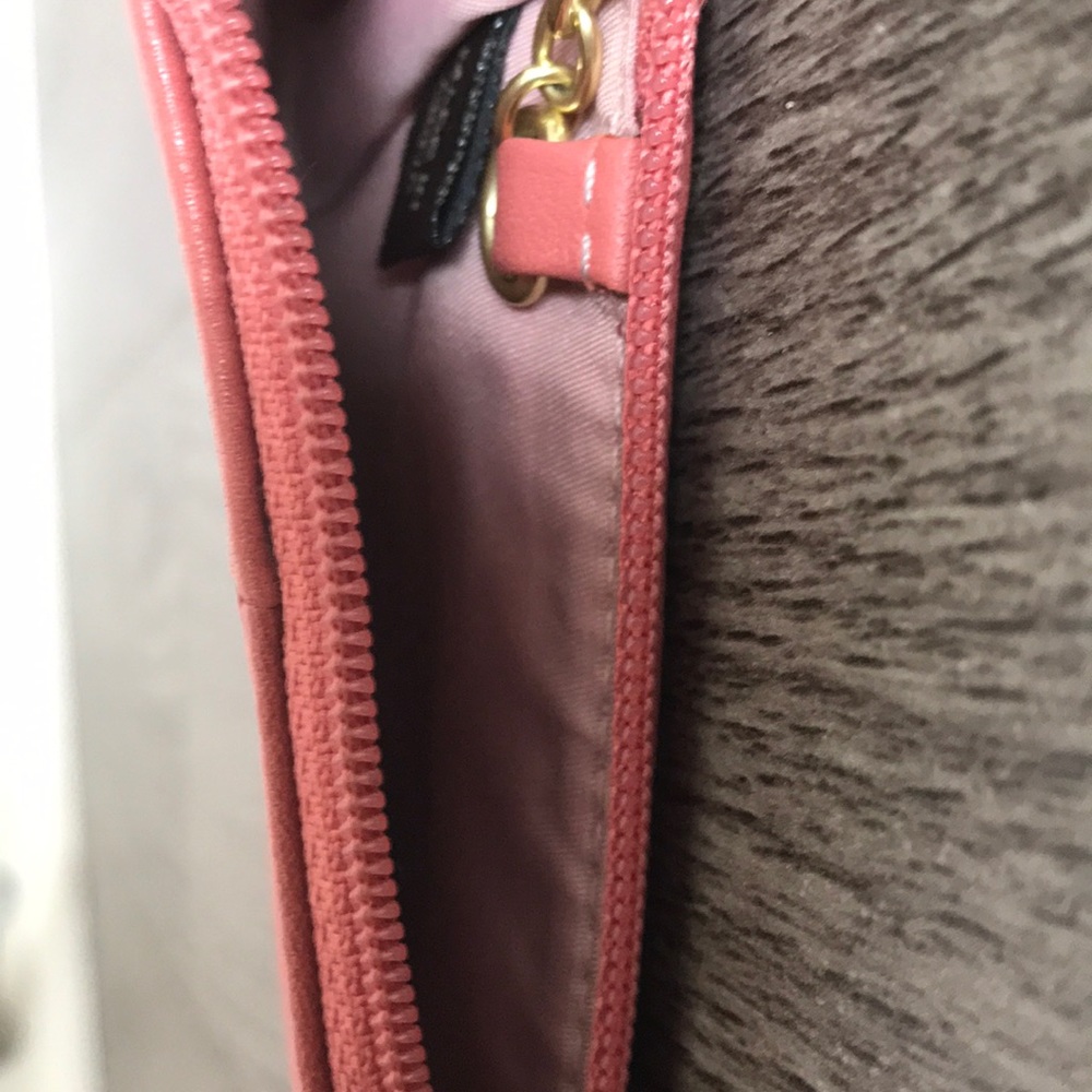 Coach Leather Skinny Wallet With Keychain - Picture 3 of 3